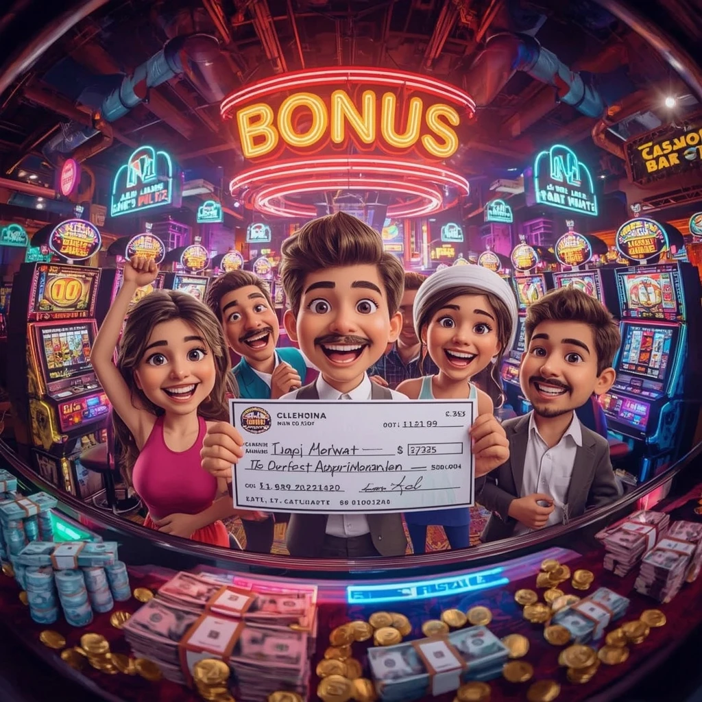 bonus in a man's hands at LION 567 CASINO